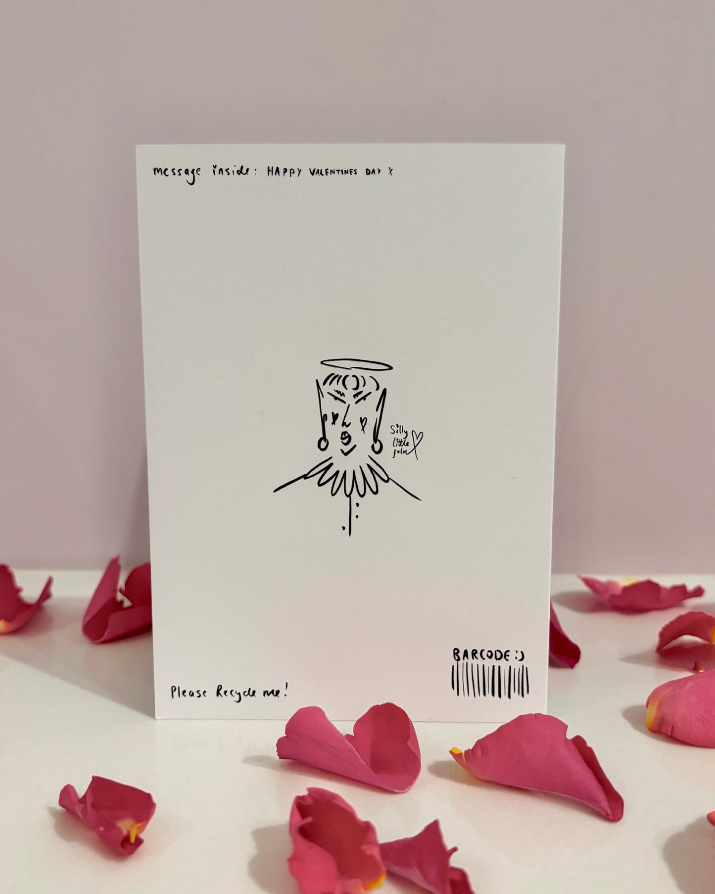 Loving you is easy Valentines Card